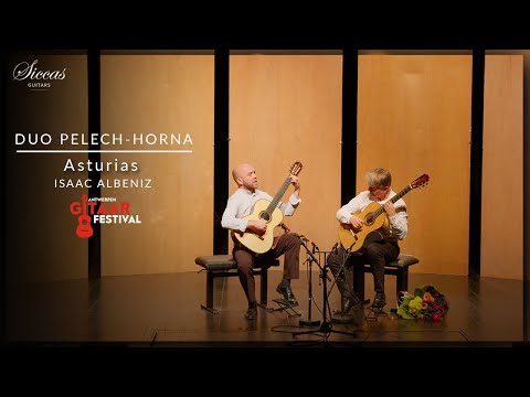 DUO PELECH-HORNA play Asturias by Isaac Albeniz | Antwerpen Gitaar Festival x @siccasguitars