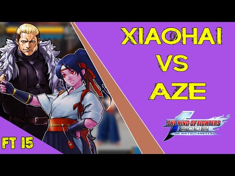 Aze (阿泽) Vs Xiaohai (小孩) FT15 KOF 2002 UM Hard Match,The winner will receive a prize of 300$