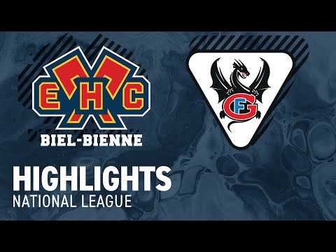 Biel vs. Fribourg 1:4 - Highlights National League