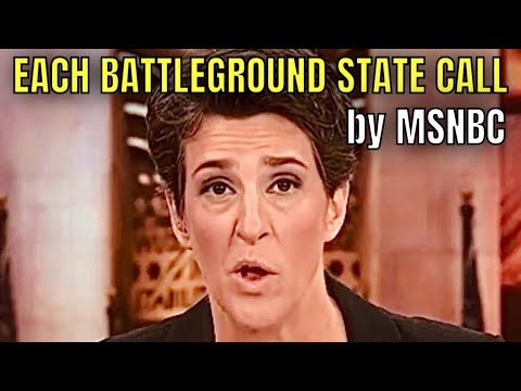 MSNBC PAINFULLY calls ALL the Battleground States FOR Trump Nov. 2024! 😂🤣
