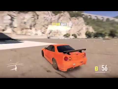 FH2 Skyline R34 GT-R Drift