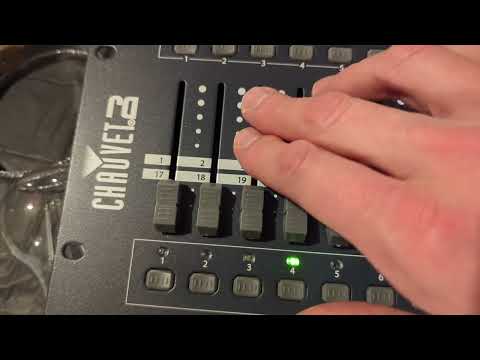 Chauvet Obey 70 DMX Controller Joystick setup for a mover / moving fixture