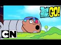 Teen Titans Go Kicking Ball And Pretending To Be Hurt Clip 2