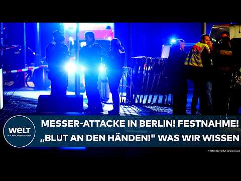 BERLIN: Messer-Attacke am Holocaust-Mahnmal! "Blut an den Händen!" Festnahme! Was wir bisher wissen!