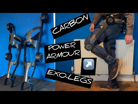 Mistakes were Made - Making carbon EXO-LEGS for POWER ARMOUR
