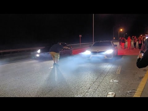 BMW M8 Competition DPs 93 vs Nissan GTR Nismo FBO E85