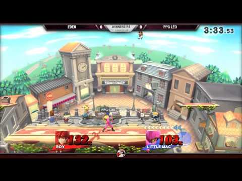 VS Weekly 4/14/16 - Winners R4 - Eden (Roy) vs. Leo (LittleMac) - Smash 4