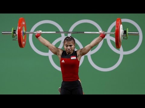 INDO365 - WEIGHTLIFTING - Sri Wahyuni Agustiani, Silver Medal Olympic Rio 2016