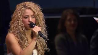 Shakira - Imagine (Live At The UN&#39;s General Assembly 2015)