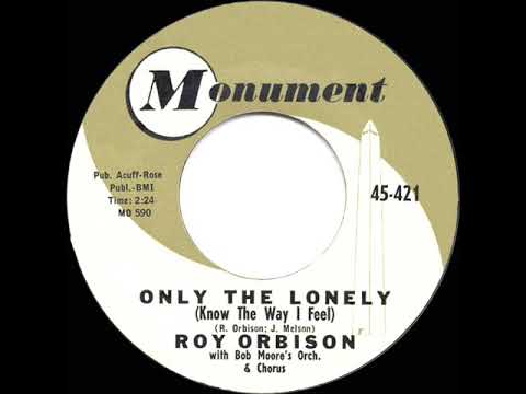 1960 HITS ARCHIVE: Only The Lonely - Roy Orbison (a #2 record)