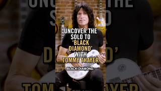Uncover The Solo To Black Diamond With Tommy Thayer #gibsonapp #kiss #guitar #guitarlessons