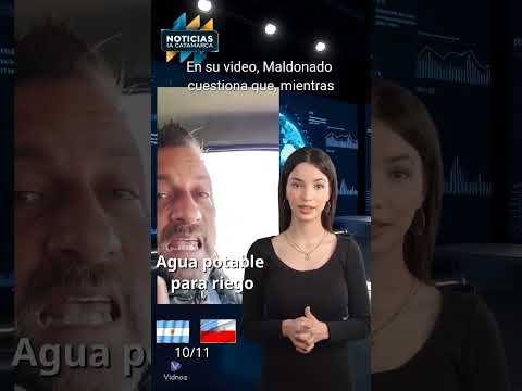 Denuncian uso de agua potable para riego en Catamarca