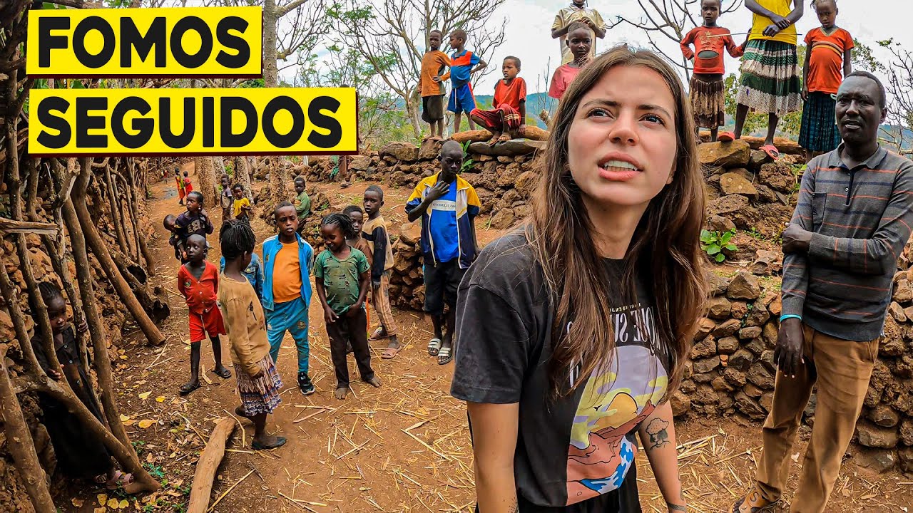 ELES NÃO ESTÃO ACOSTUMADOS COM TURISTAS AQUI (Etiópia)