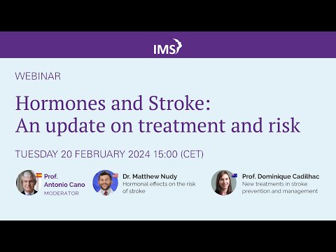 video:Hormones and Stroke: An update on treatment and risk