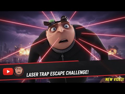 Gru fights with Vectors Security systems  | Despicable me 2010