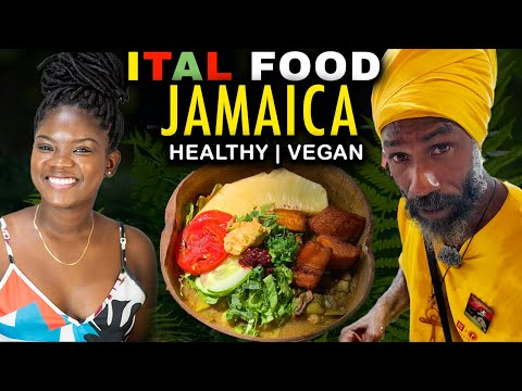 BEST JAMAICAN HEALTHY VEGAN STREET FOOD | ITAL