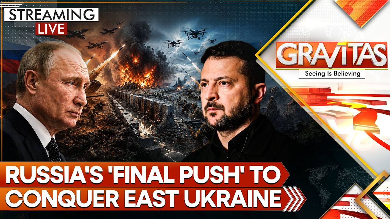 LIVE: Russia's 'Final Push' to Conquer East Ukraine With 50,000 Troops, Massive Missile Stockpile