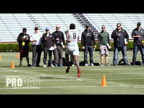 2016 South Carolina Pro Day: On Field Workouts 2