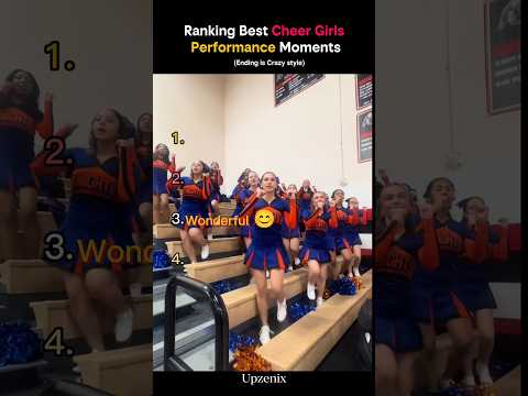 Ranking Best Cheer Girls Performance Moments #viral #sports #shorts