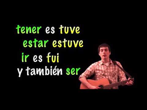 Irregular Preterit Cucaracha song lyrics