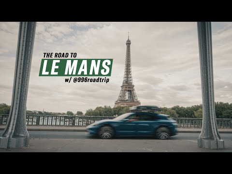 The Road to the 2022 Le Mans Classic // w/ 996roadtrip in the Porsche Taycan Turbo S \\ Shot on Sony