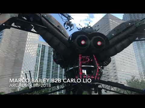 Ultra Music Festival 2018 Marco bailey b2b Carlo Lio Arcadia