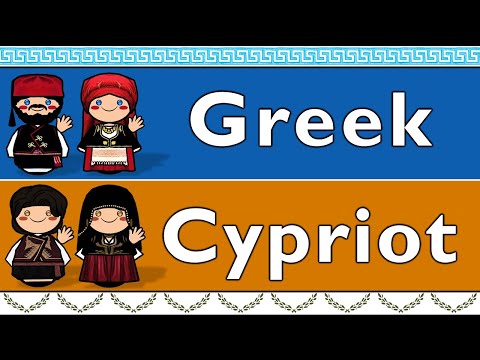 The Sound of the Cypriot Greek dialect Numbers Greetings Sample Text