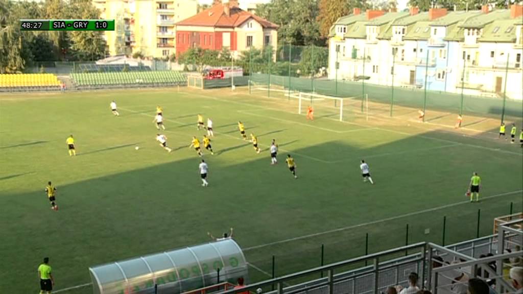 Siarka Tarnobrzeg - Gryf Wejherowo 2-1 [SKRÓT MECZU, WIDEO]