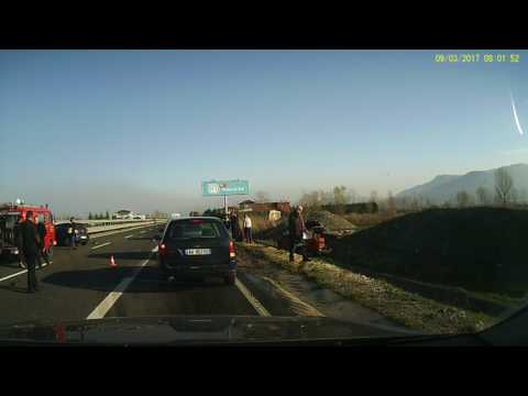 Aksidenti në aksin Laç-Milot