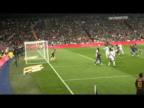 Tiro de esquina de Messi Nº 10 de Barcelona