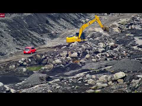 Mar 15, 2025:  Sirens Sound! Lahar/Flash Flood Descend from Semeru Volcano in Indonesia