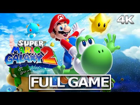 SUPER MARIO GALAXY 2 Full Gameplay Walkthrough / No Commentary【FULL GAME】4K 60FPS Ultra HD