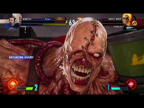 MvC Infinite: Week 2 Online Play pt47 - vs. Frank West/Ghost Rider