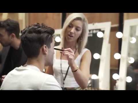 Justin Cassin Mercedes-Benz Fashion Week Sydney Resort 2019: Backstage Rehearsal