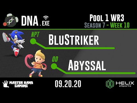 DNA.EXE S7:W10 - NPT | BluStriker (Sonic) Vs. OD | Abyssal (Lucas) - Pool 1 WR3