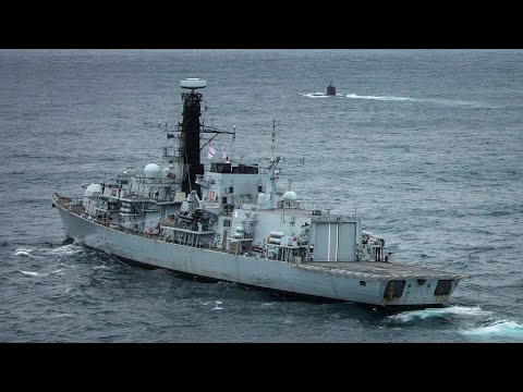 Tour of HMS Kent after 4 months on deployment