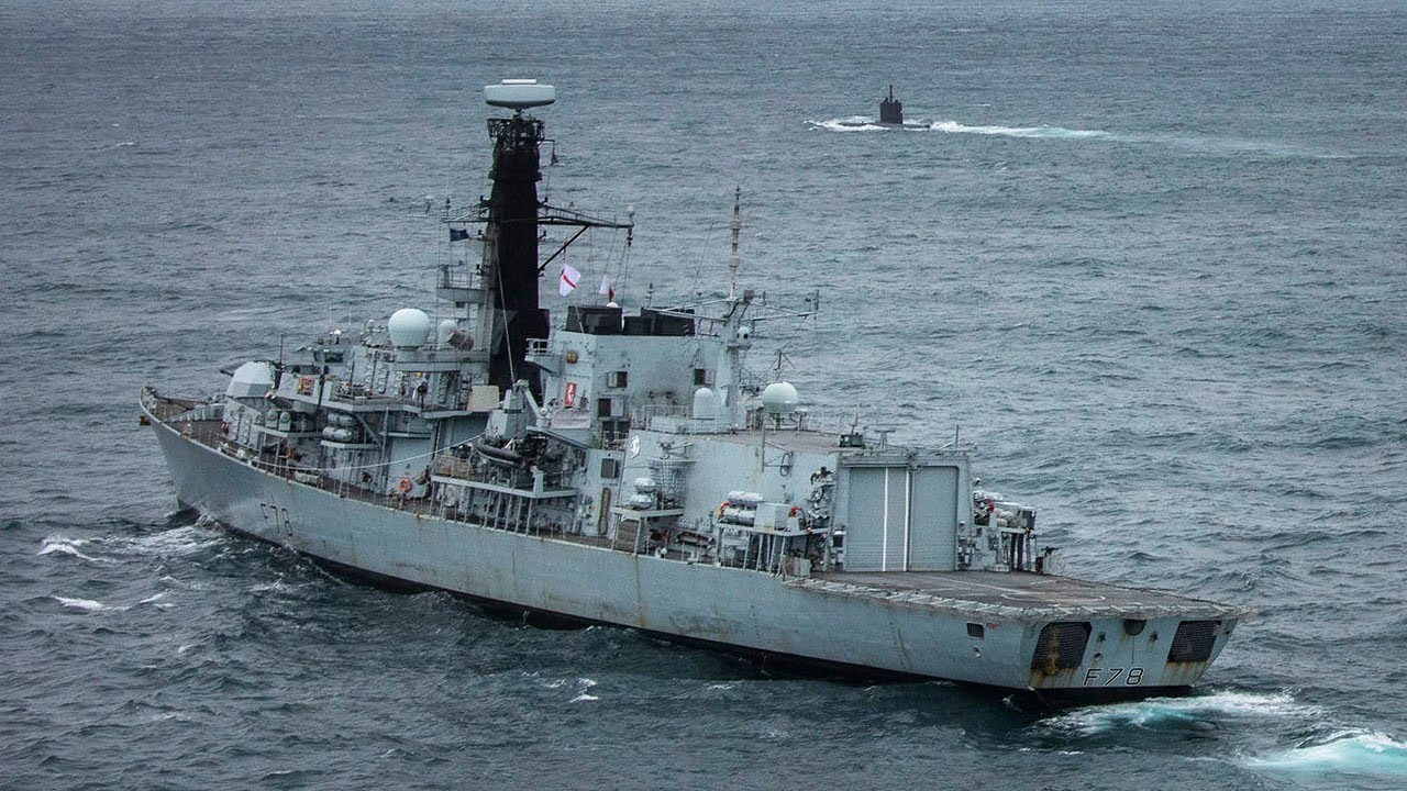 Tour of HMS Kent after 4 months on deployment