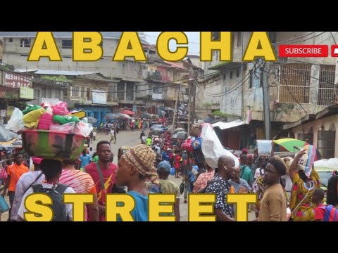 FREETOWN BIGGEST STREET MARKET SANI ABACHA STREET TRANSFERS TO FOURAH BAY ROAD