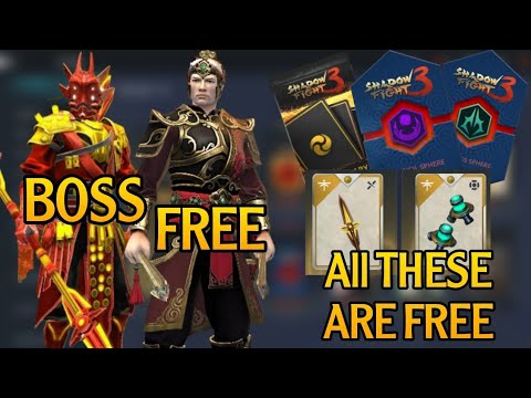 Shadow fight 3 : Dangerous show event! Free Widow set, legendary set pack, spheres