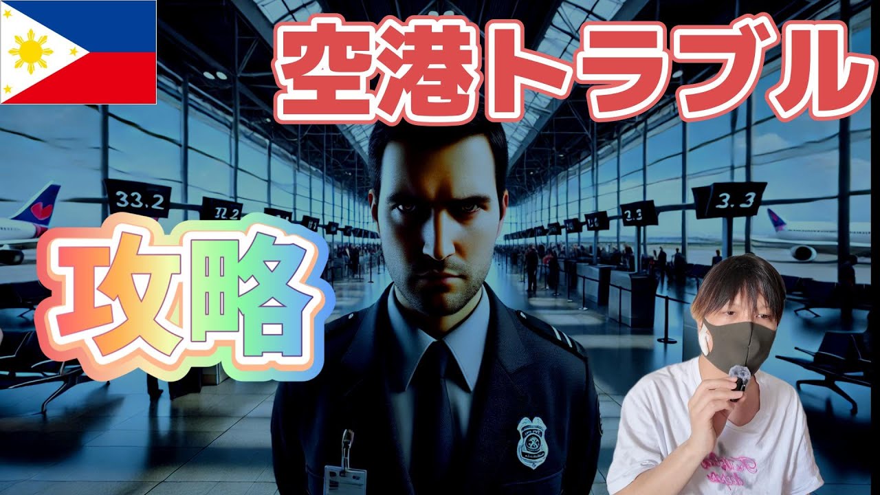 マニラ空港の安全対策 YouTubeサムネイル