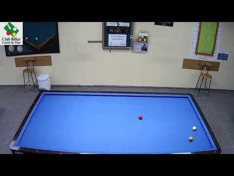 LLIGA CATALANA DE 3 BANDES 3ª DIVISIO GRUP "A" C.B.CANET vs C.B.MANRESA