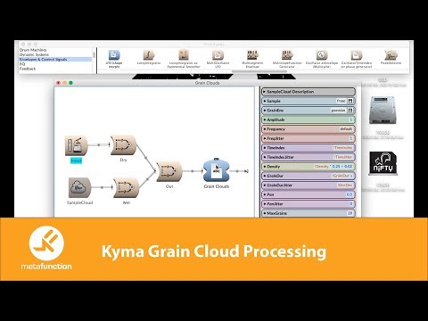 Kyma Grain Clouds Processing