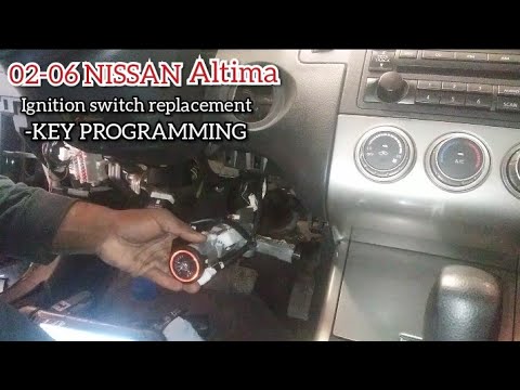 Nissan Altima ignition switch replacement