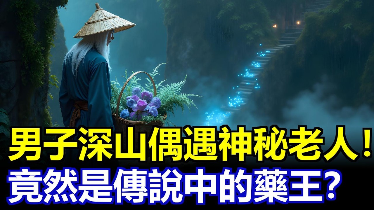 揹簍裡竟是滅絕千年的神草？男子深山偶遇神秘採藥老翁！這究竟是隱世奇人還是傳說中的“藥王老爹”？#深山奇遇 #滅絕植物 #採藥老翁 #靈異故事 #未解之謎 #民間傳說 #故事雜談