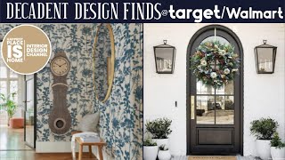 10 Decadent Design Finds at Target  & Walmart!