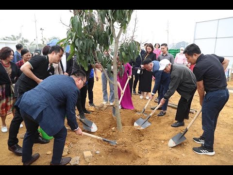 Tạp chí Tài nguyên và Môi trường trồng 3.000 cây xanh tại Đại học Quốc gia Hà Nội chương trinh
