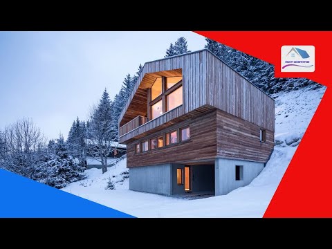 Studio Razavi reinterprets traditional chalets with Mountain House in Alps - Beauty Architecture