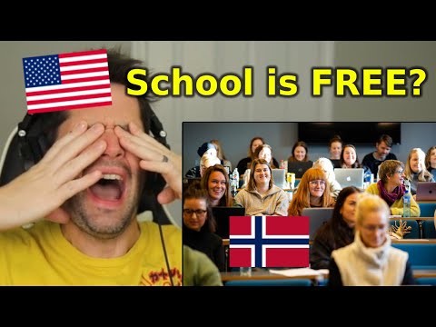 American Reacts to AMAZING Benefits of Living in Norway