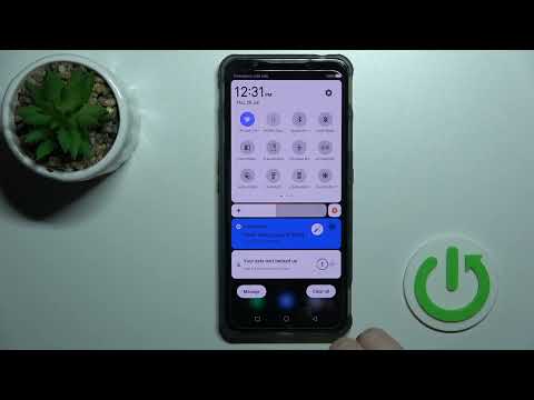 Nubia Red Magic 7 - How To Switch On Flashlight