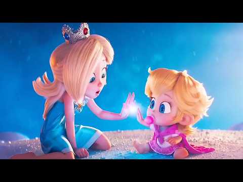 The Hidden Pain Behind the Smile  - Peach and Rosalina | Super Mario Movie Fan Made MV